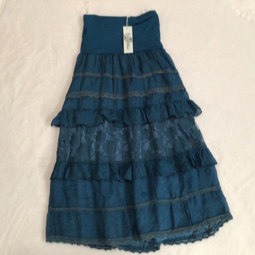 Catwalk Studio Skirt, size: Medium, color: Blue